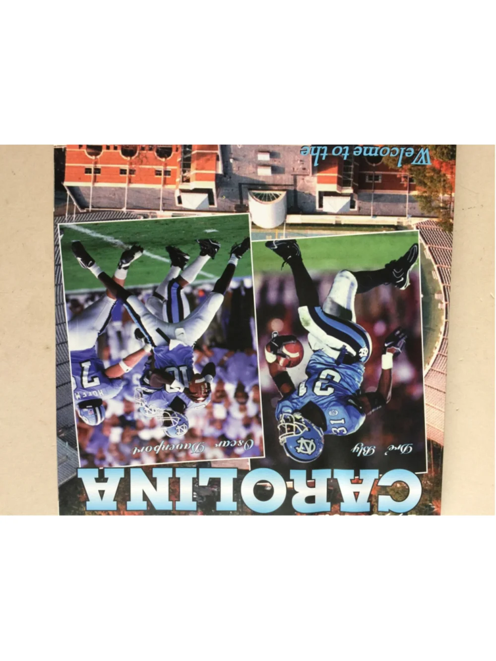 1998 Carolina, Tar Hell Football Magazine, Welcome to the Heels House
